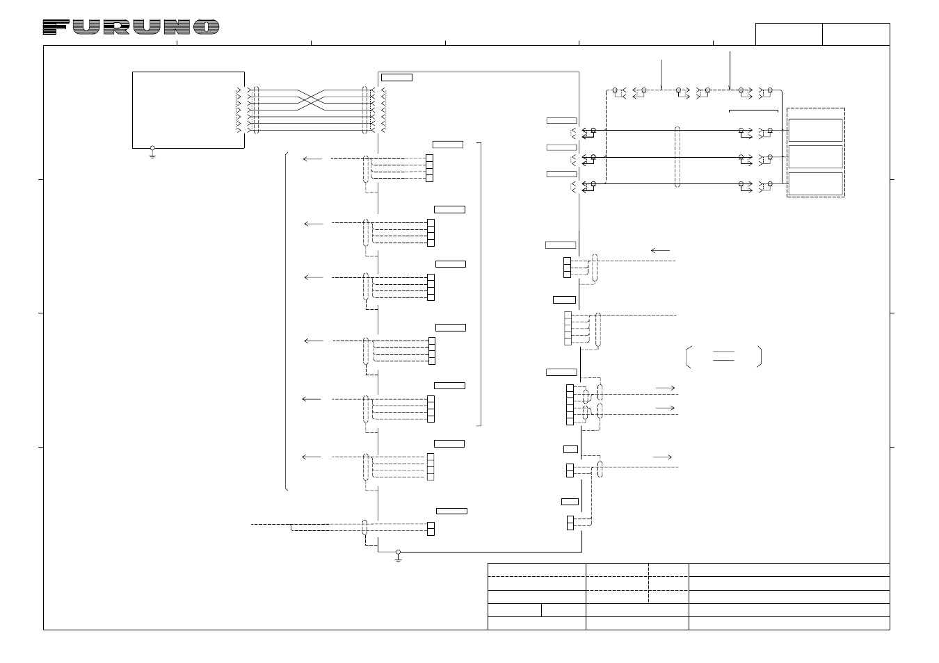 Interconnection diagram | Furuno SC-110 User Manual | Page 91 / 93