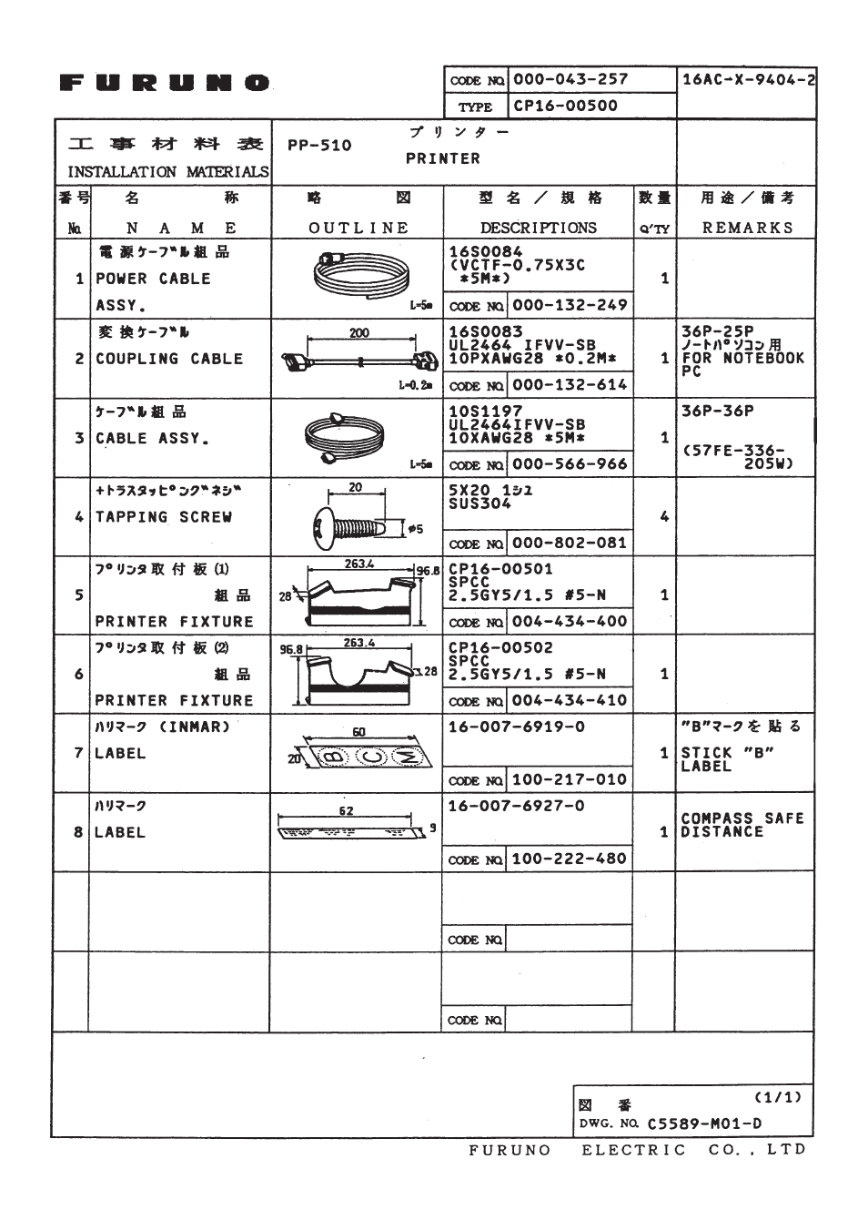 Furuno FM-8500 User Manual | Page 10 / 46