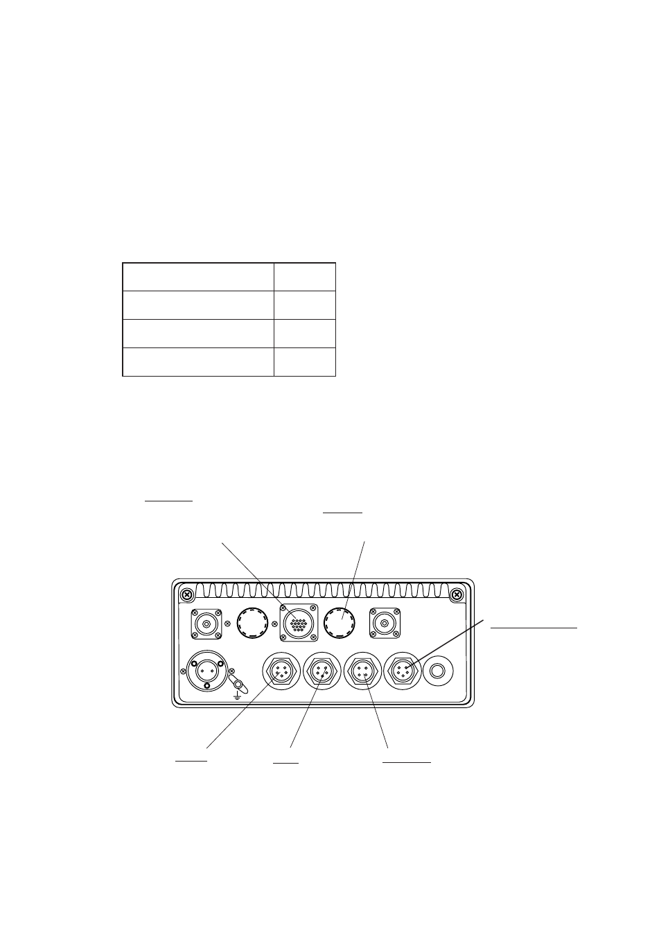 Connection of external equipment (options), Equipment available | Furuno FM-8500 User Manual | Page 22 / 46