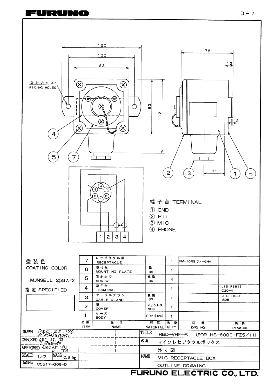 Furuno FM-8500 User Manual | Page 39 / 46