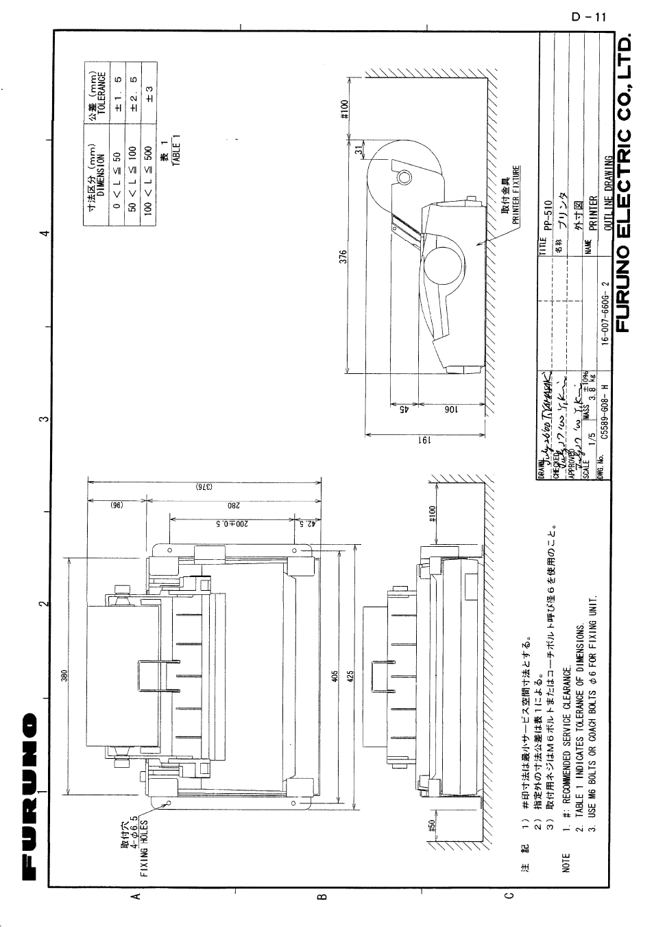 Furuno FM-8500 User Manual | Page 43 / 46