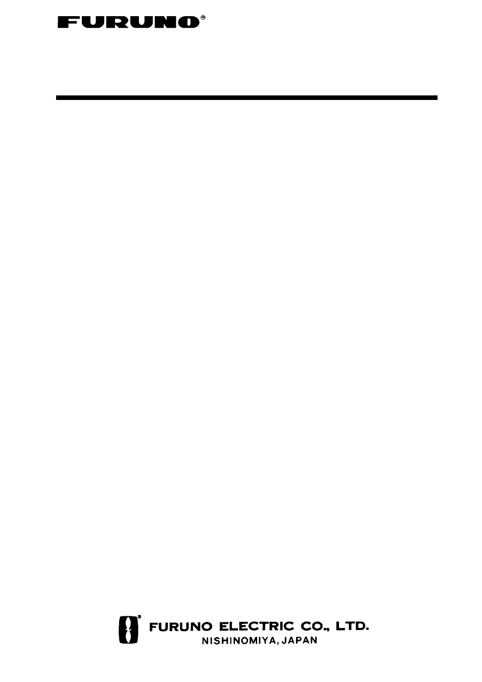 Furuno 851 MARK-2 User Manual | 37 pages