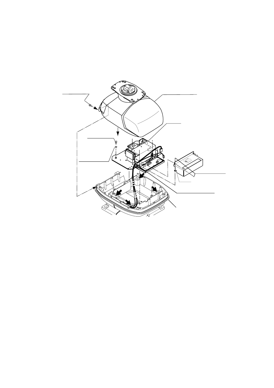 6 fixing holes inside antenna unit | Furuno 851 MARK-2 User Manual | Page 12 / 37