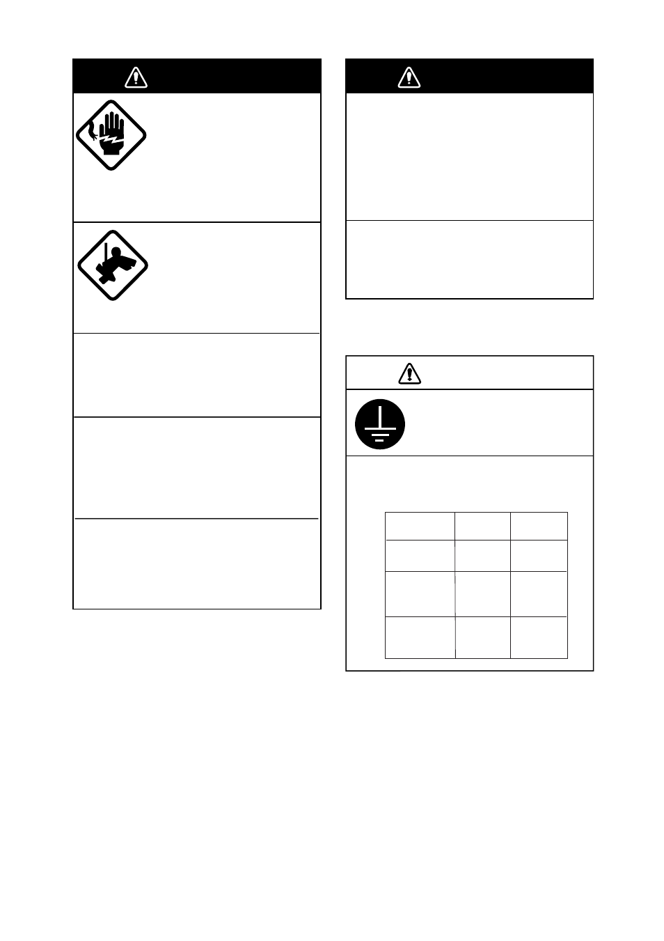 Warning, Caution | Furuno FR-2115-B User Manual | Page 4 / 89