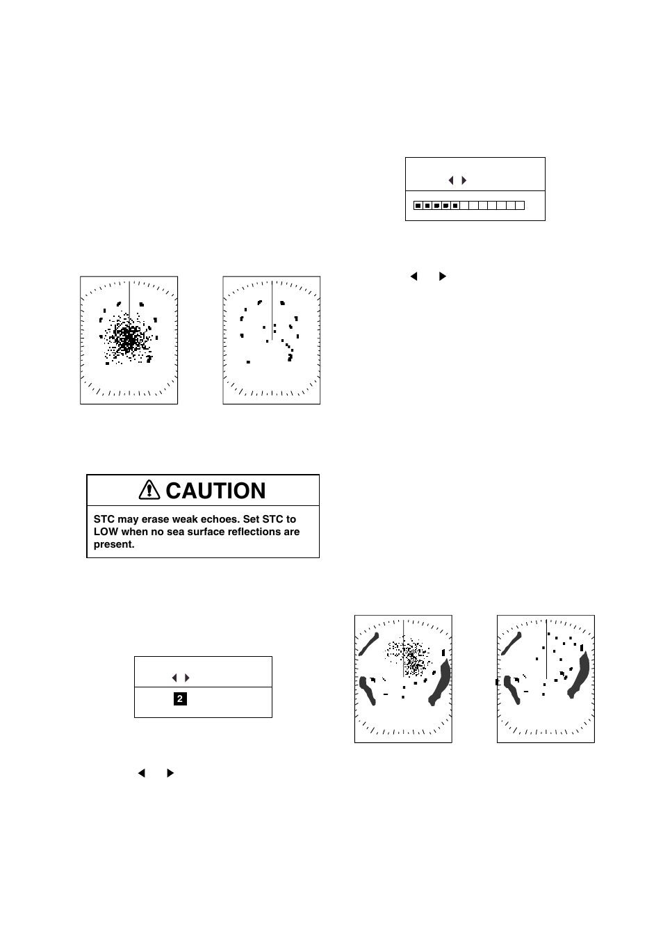 10 suppressing rain clutter, Caution | Furuno FMD-1712 User Manual | Page 13 / 35