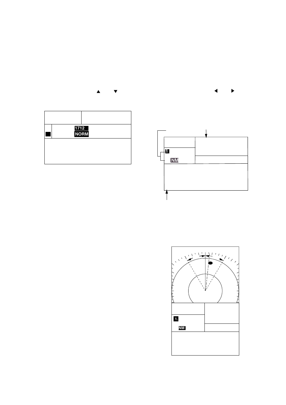 3 selecting radar display, remote display function, 4 adjustments, 3 selecting radar display | Remote display function, 1) adjustment of picture, 2) heading alignment | Furuno FMD-1712 User Manual | Page 28 / 35