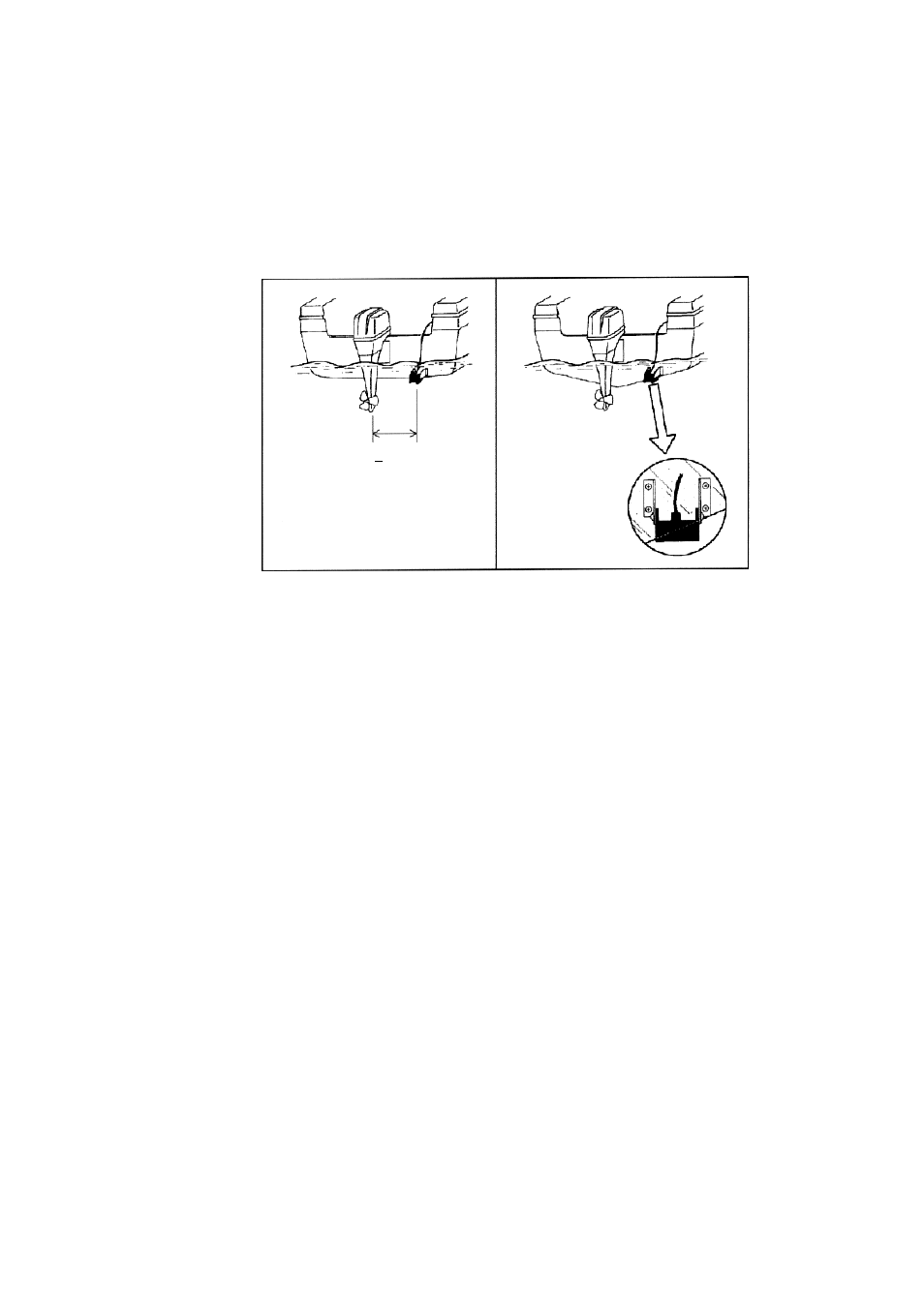 Installing the transom mount transducer | Furuno GP-1850DF User Manual | Page 17 / 63