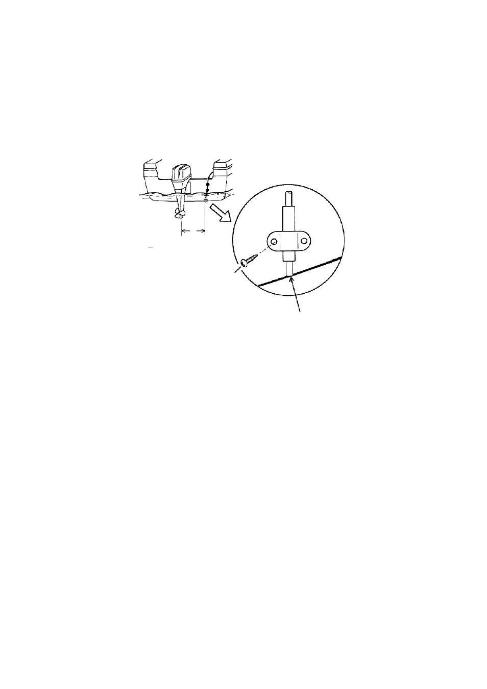 4 installation of sensors, Transom mount water temperature sensor t-02mtb | Furuno GP-1850DF User Manual | Page 20 / 63