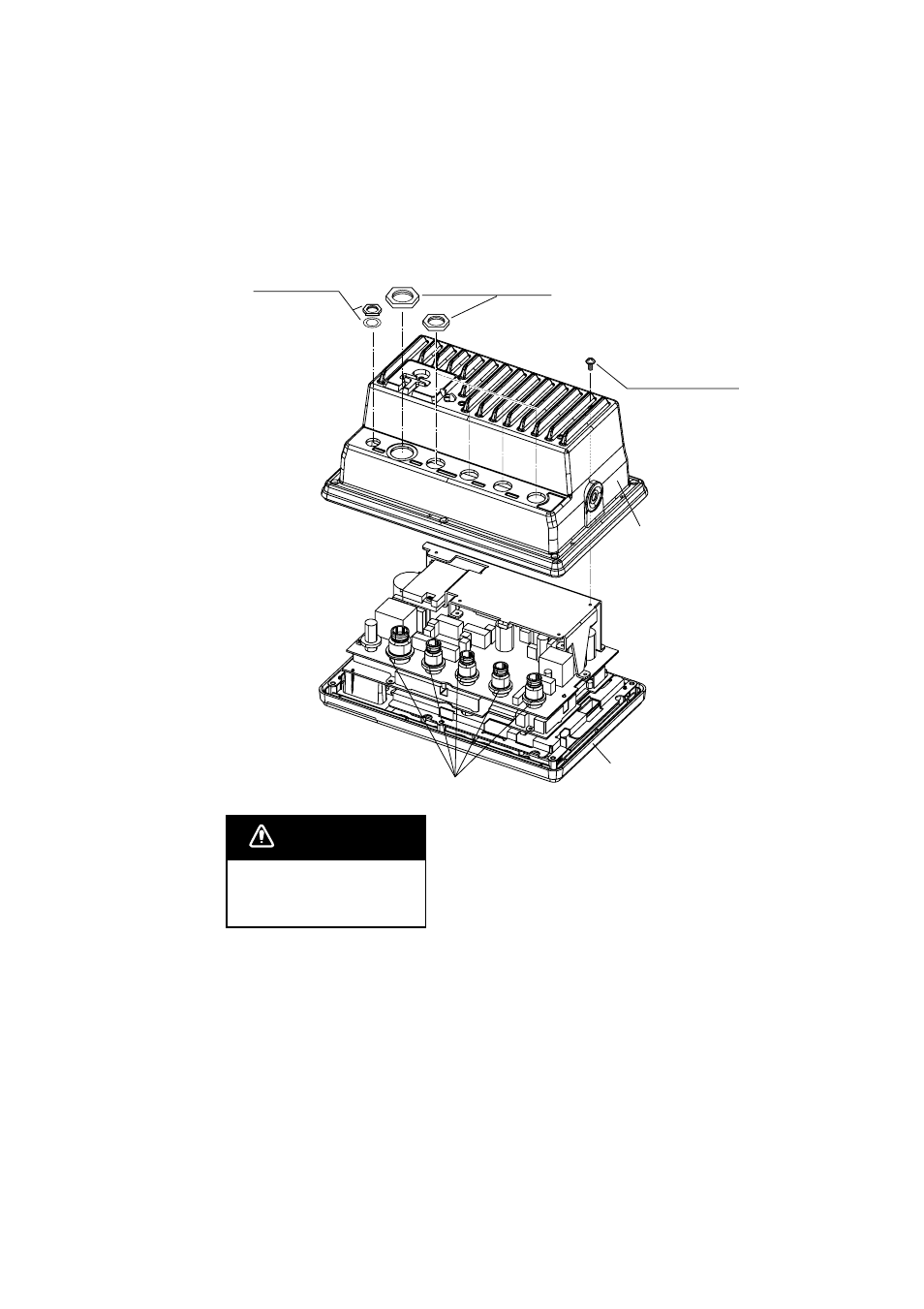 Warning, Disassembly | Furuno GP-1850DF User Manual | Page 40 / 63