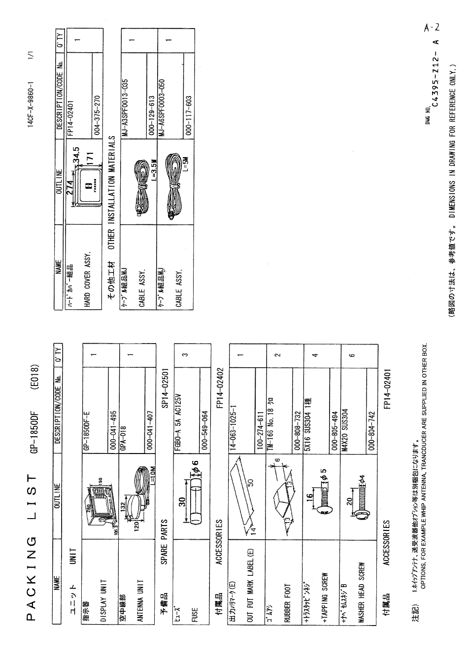 Furuno GP-1850DF User Manual | Page 50 / 63