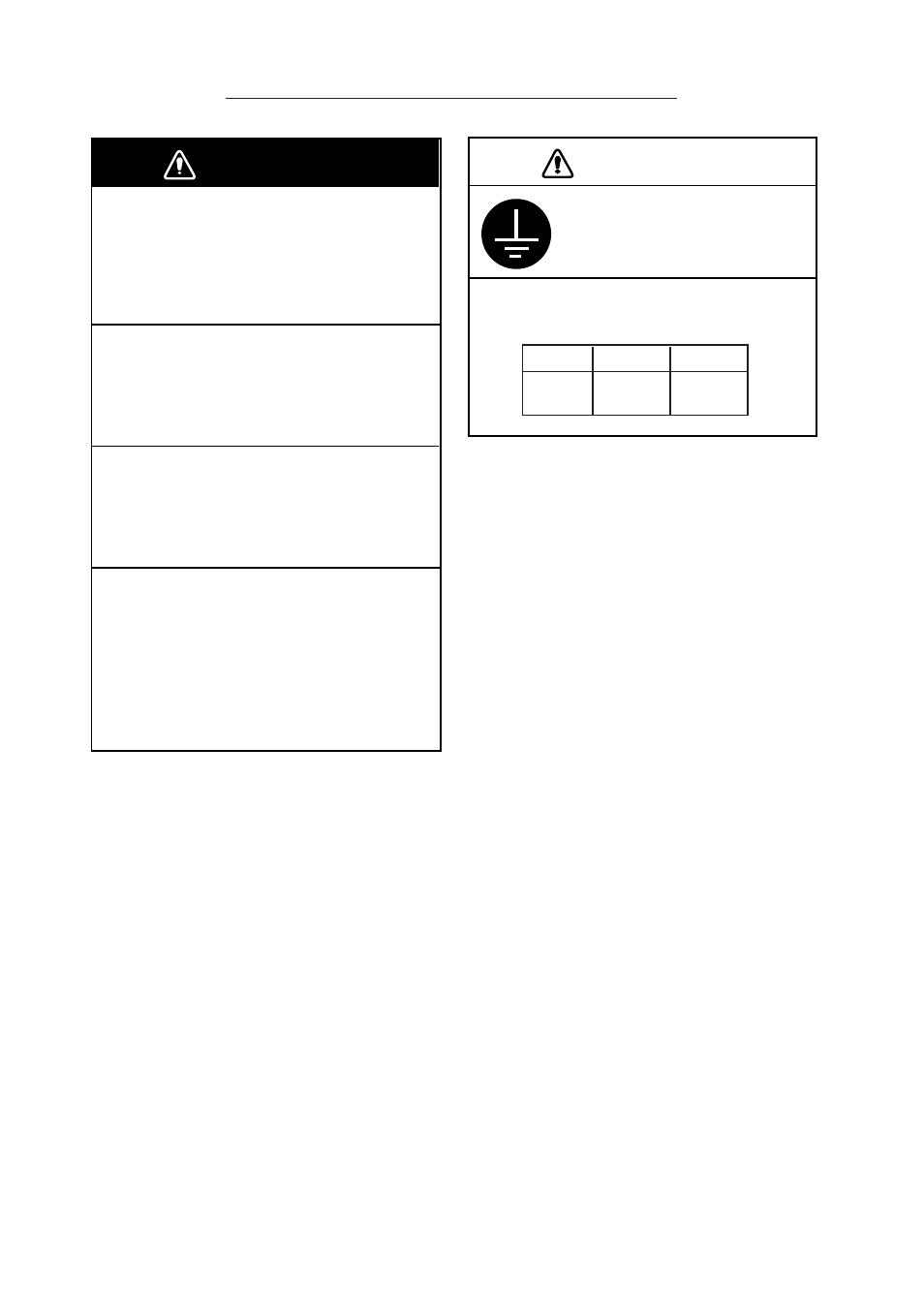 Warning, Caution, Safety instructions for the installer | Furuno GP-30/35 User Manual | Page 4 / 67