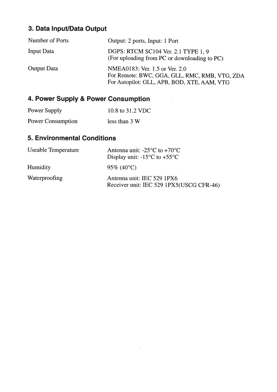 Furuno GP-30/35 User Manual | Page 49 / 67