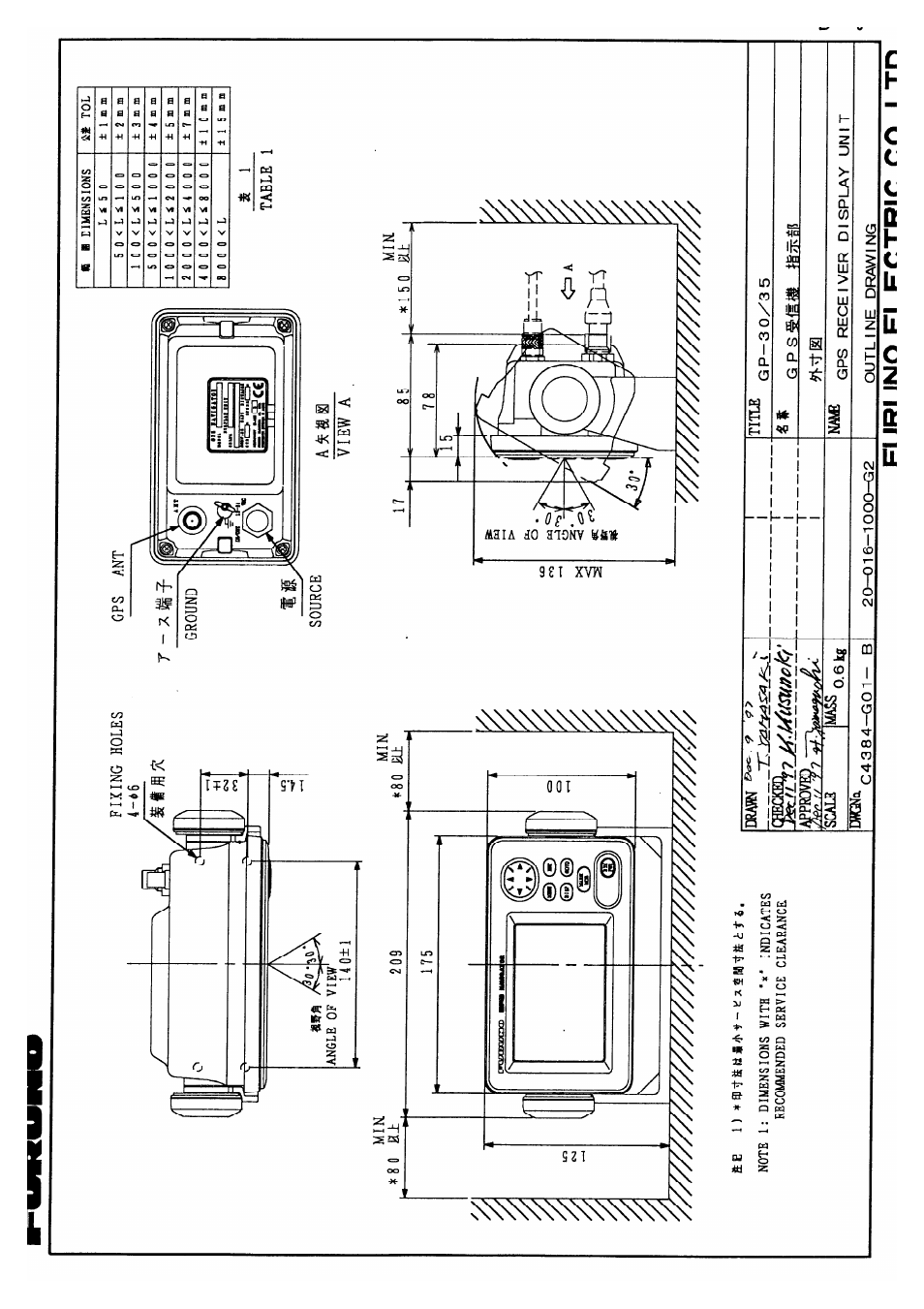 Furuno GP-30/35 User Manual | Page 63 / 67