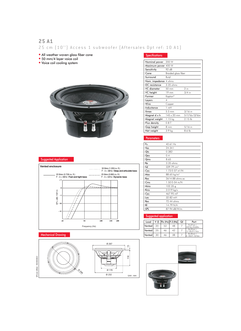 Focal Access 1 25 A1 User Manual | 1 page