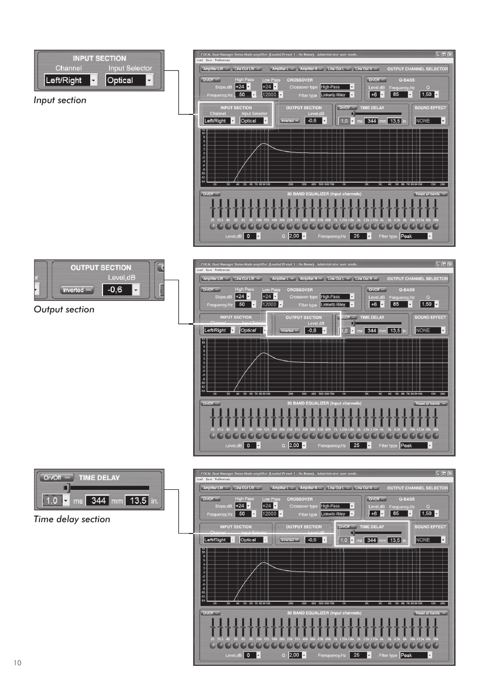 Focal DUAL MANAGER User Manual | Page 10 / 17