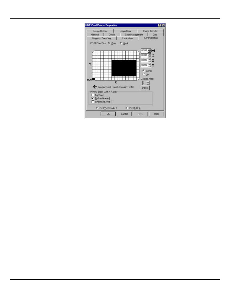 FARGO electronic HDP700 User Manual | Page 50 / 141