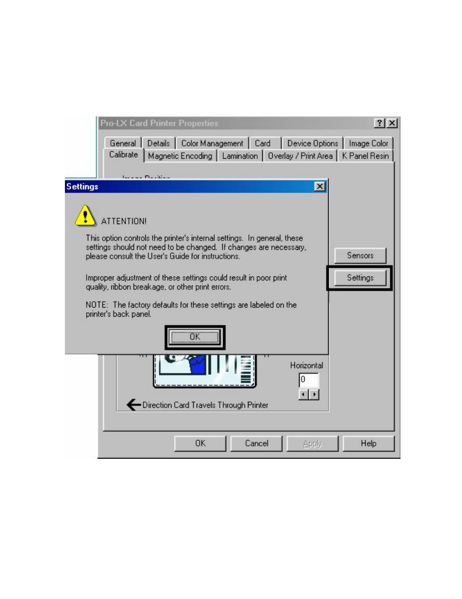 Using the magnetic encoding tab | FARGO electronic Pro-LX Laminating Card Printer/Encoder User Manual | Page 117 / 228