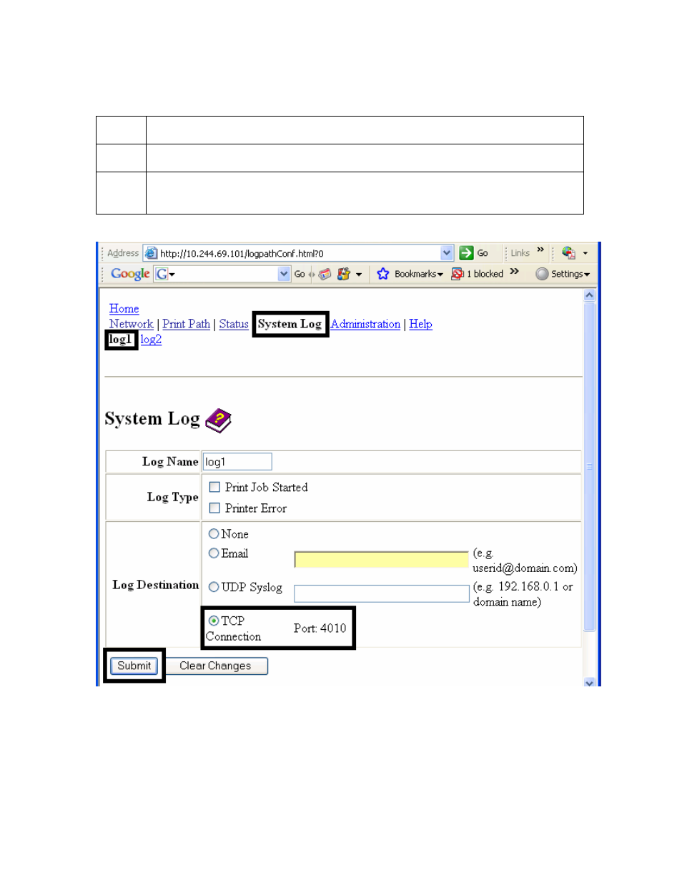 Specifying tcp event logging | FARGO electronic HDPii User Manual | Page 153 / 373