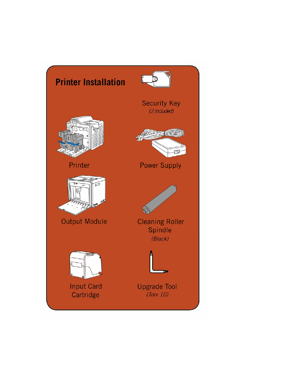 Unpacking the printer (continued) | FARGO electronic HDPii User Manual | Page 41 / 373