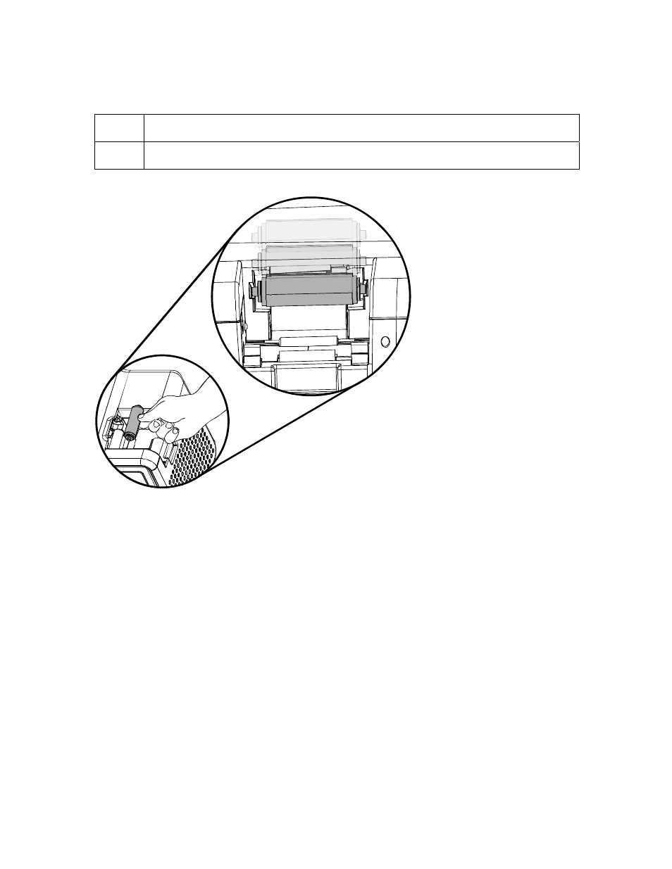 Inserting the card cleaning roller (continued) | FARGO electronic HDPii User Manual | Page 54 / 373