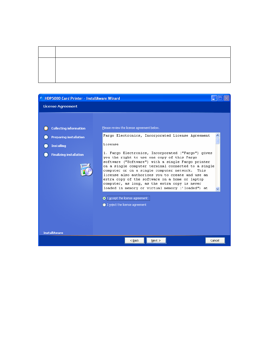 Installing the printer driver (continued) | FARGO electronic HDPii User Manual | Page 62 / 373