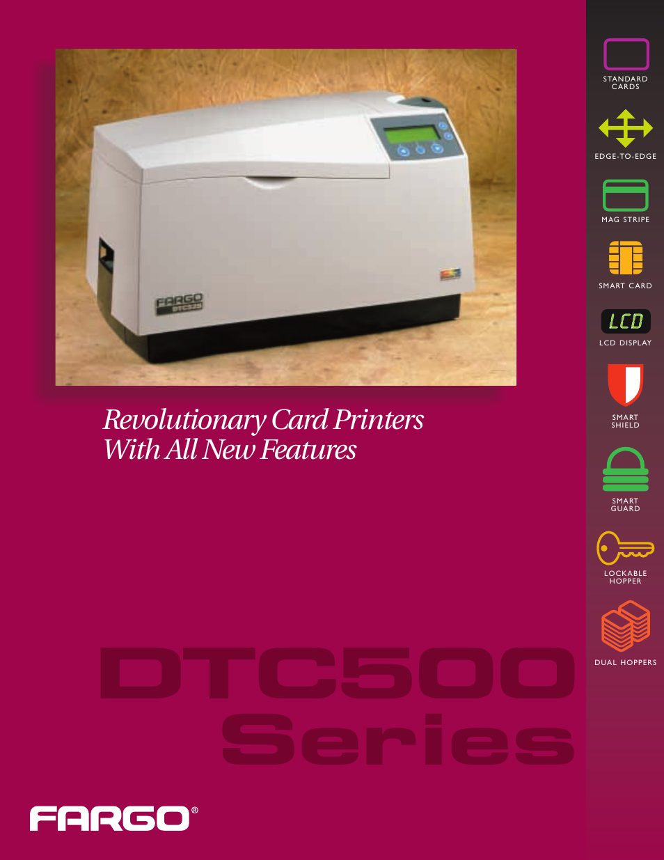 FARGO electronic DTC500 Series User Manual | 4 pages