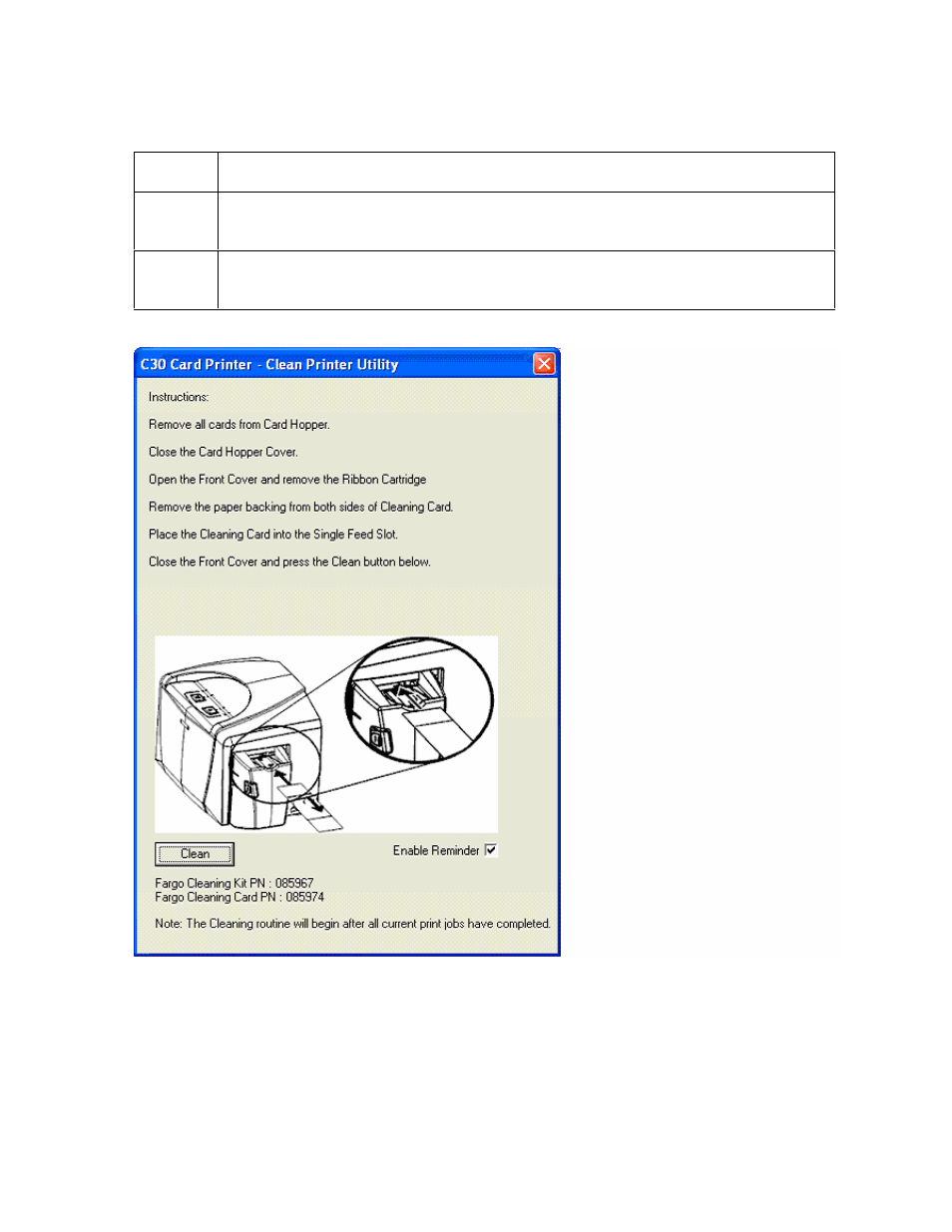 FARGO electronic C30 User Manual | Page 118 / 298