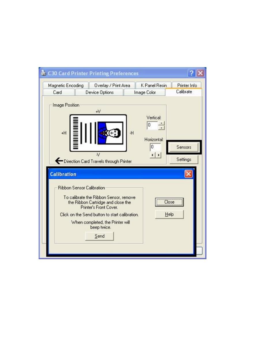 Using the sensors button -35, Using the sensors button | FARGO electronic C30 User Manual | Page 142 / 298