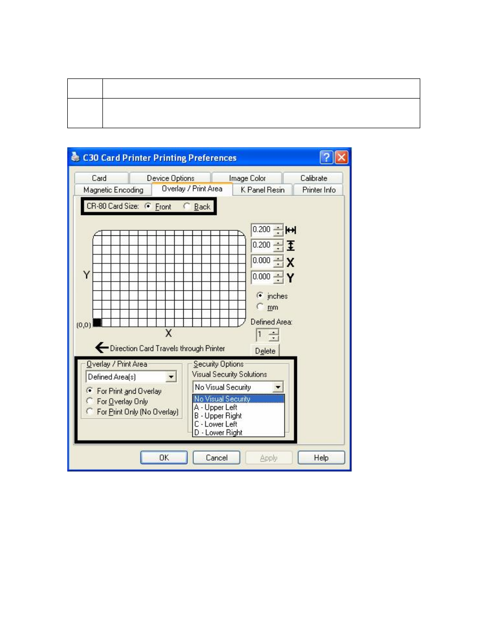 FARGO electronic C30 User Manual | Page 160 / 298