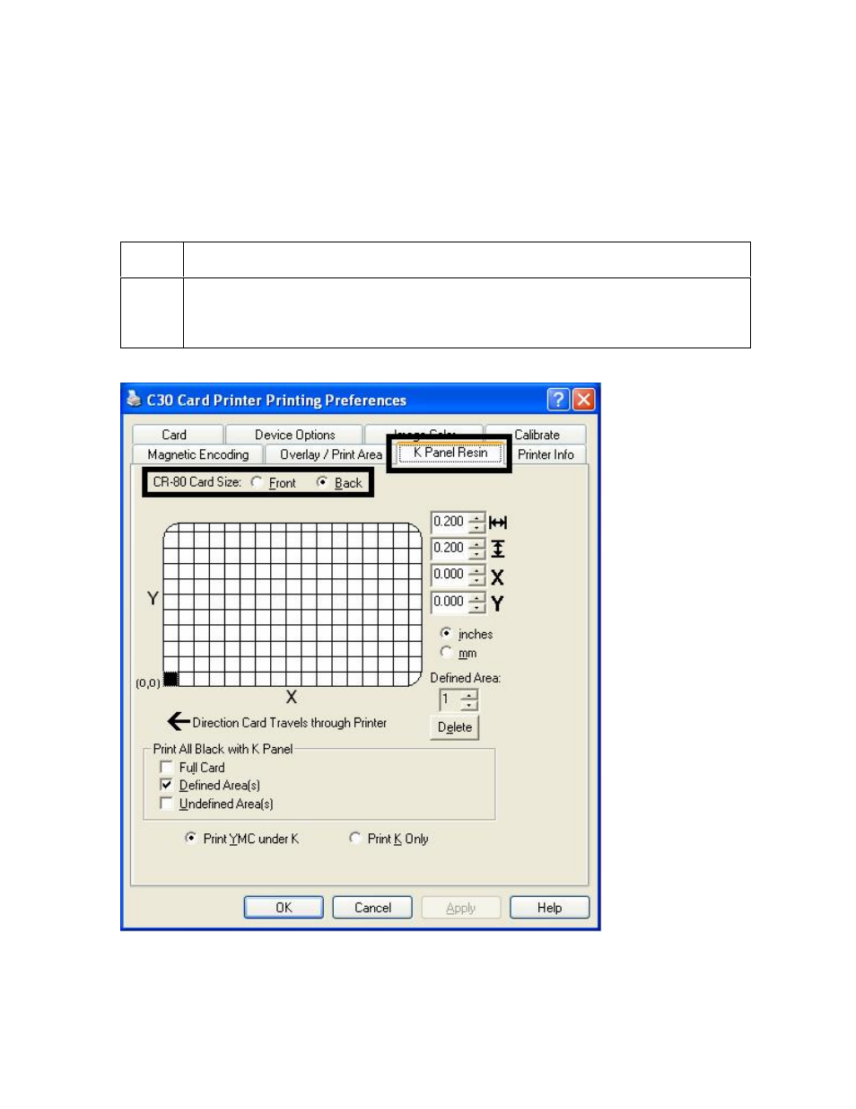 FARGO electronic C30 User Manual | Page 184 / 298