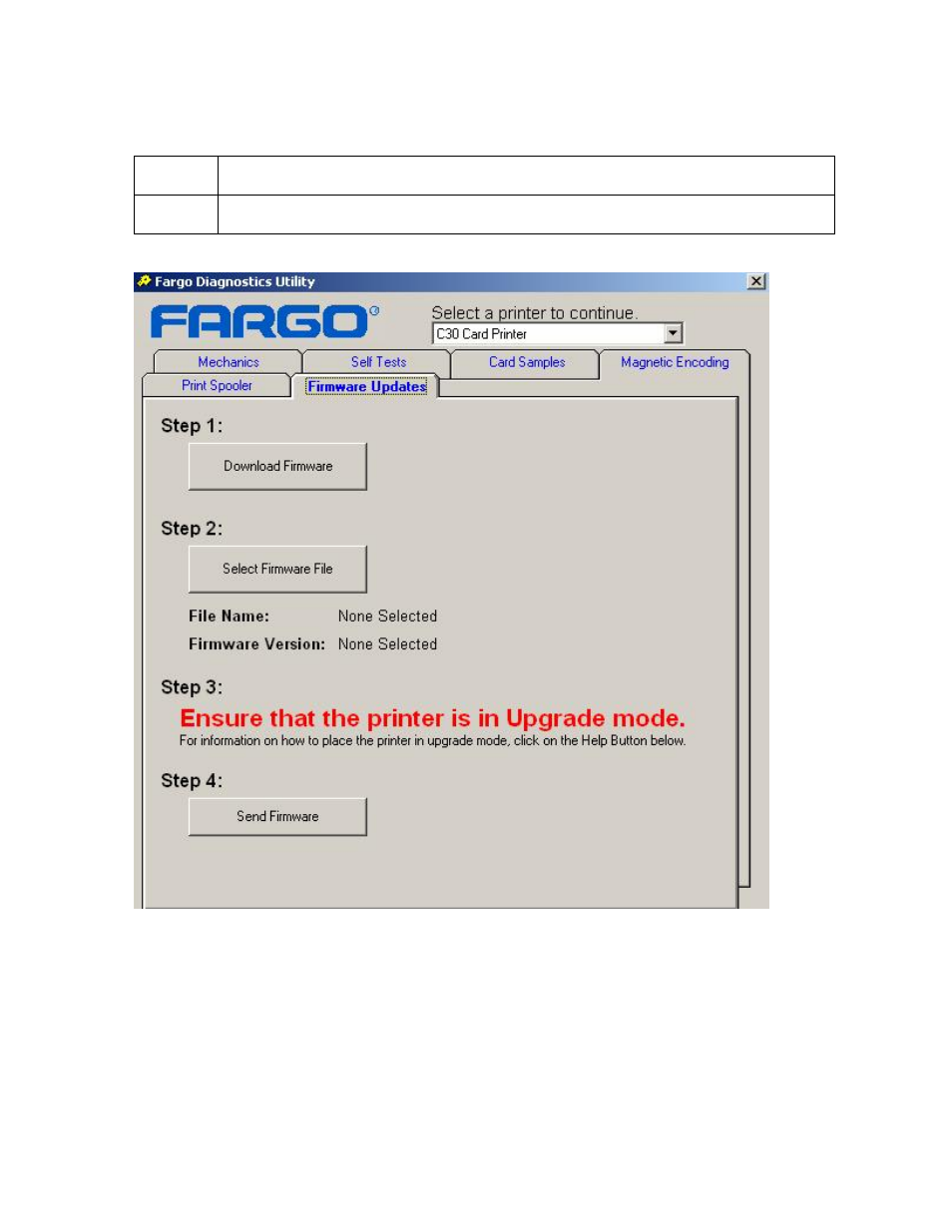FARGO electronic C30 User Manual | Page 231 / 298