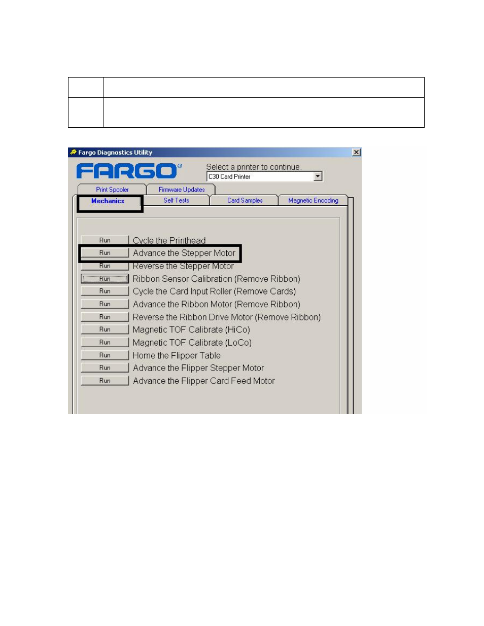 FARGO electronic C30 User Manual | Page 238 / 298