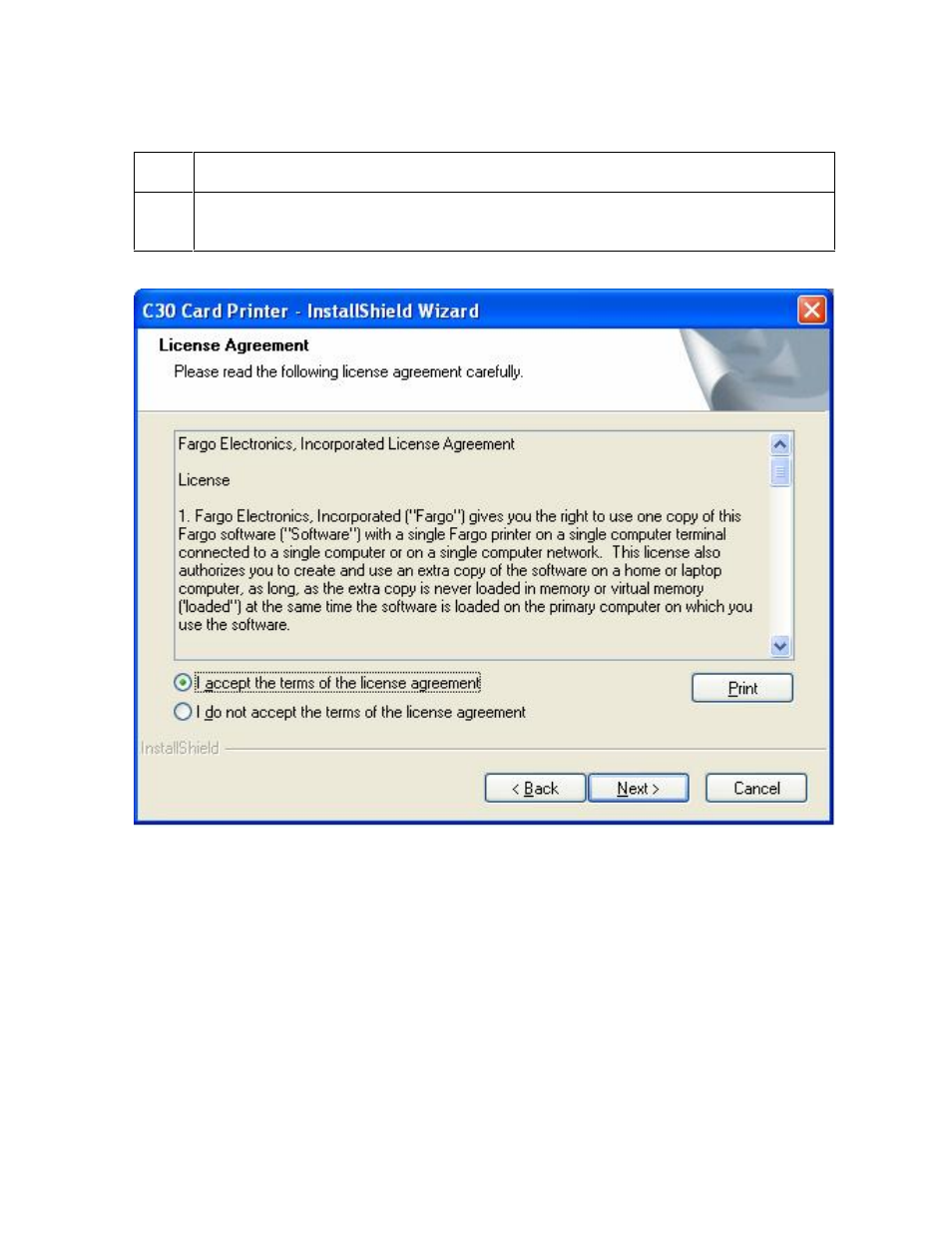 FARGO electronic C30 User Manual | Page 43 / 298