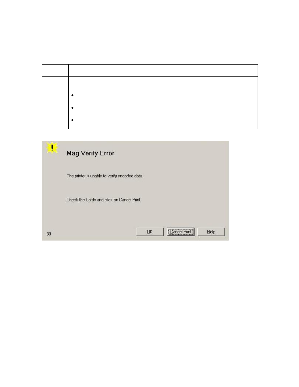 Resolving the mag verify error -12, Resolving the mag verify error | FARGO electronic C30 User Manual | Page 65 / 298