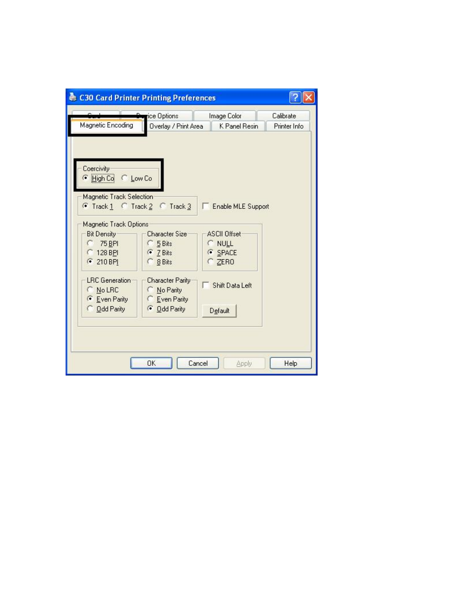 FARGO electronic C30 User Manual | Page 67 / 298