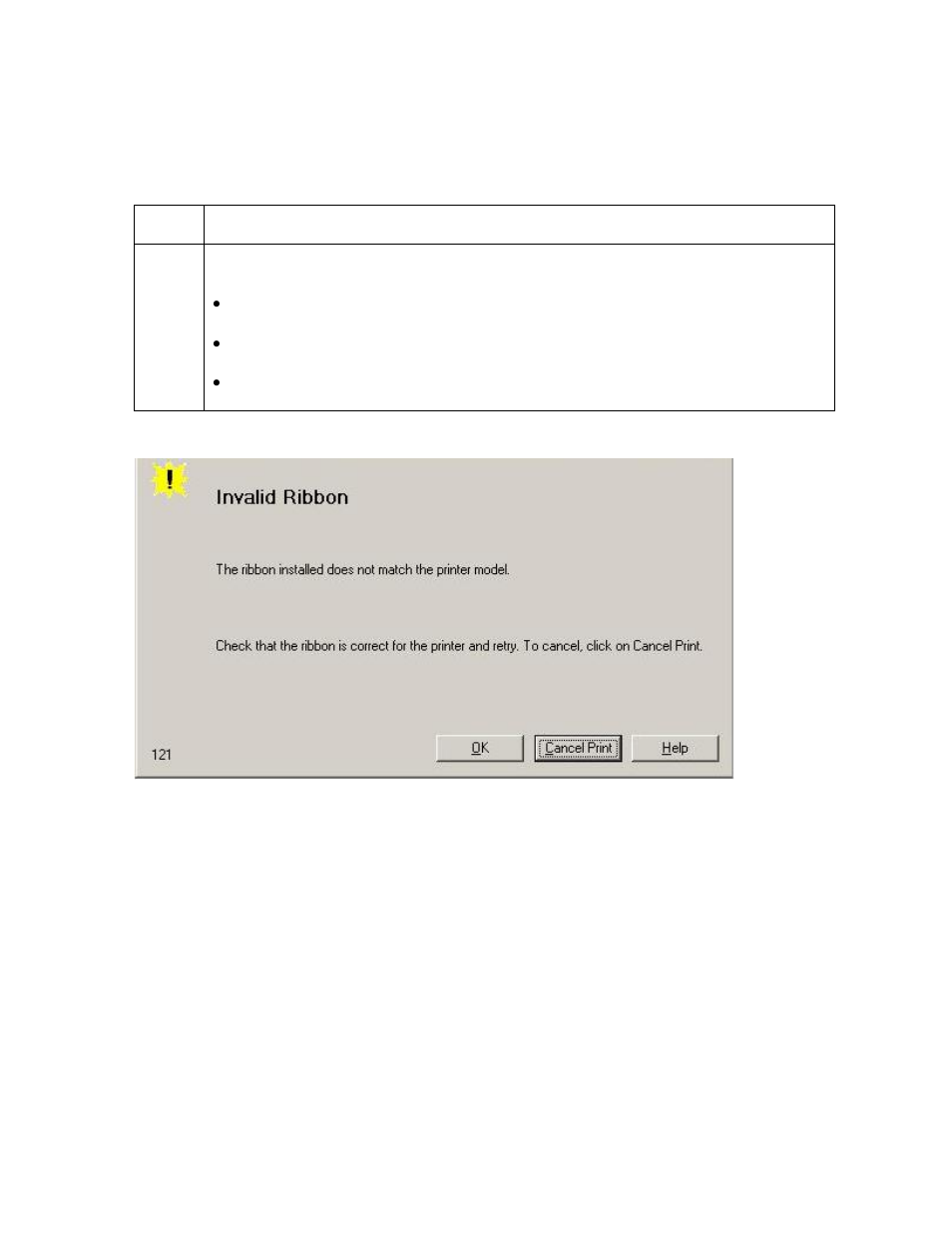 Resolving a invalid ribbon error -24, Resolving a invalid ribbon error | FARGO electronic C30 User Manual | Page 77 / 298