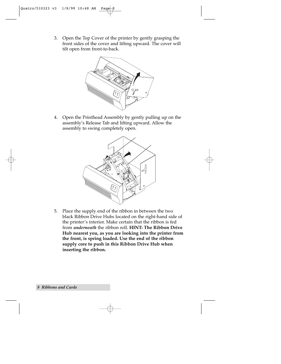 FARGO electronic Quatro ID Card Printer User Manual | Page 12 / 56