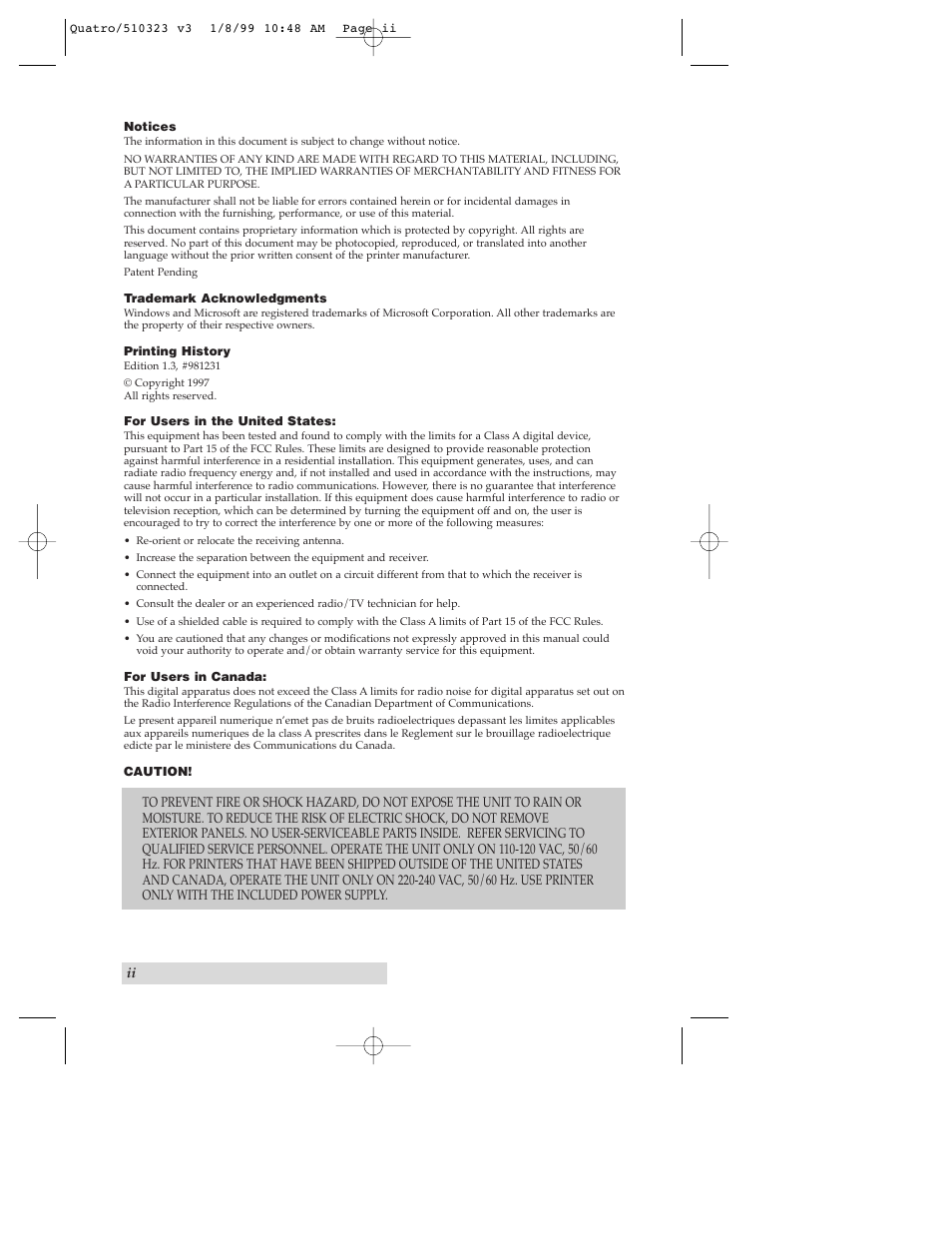 FARGO electronic Quatro ID Card Printer User Manual | Page 2 / 56