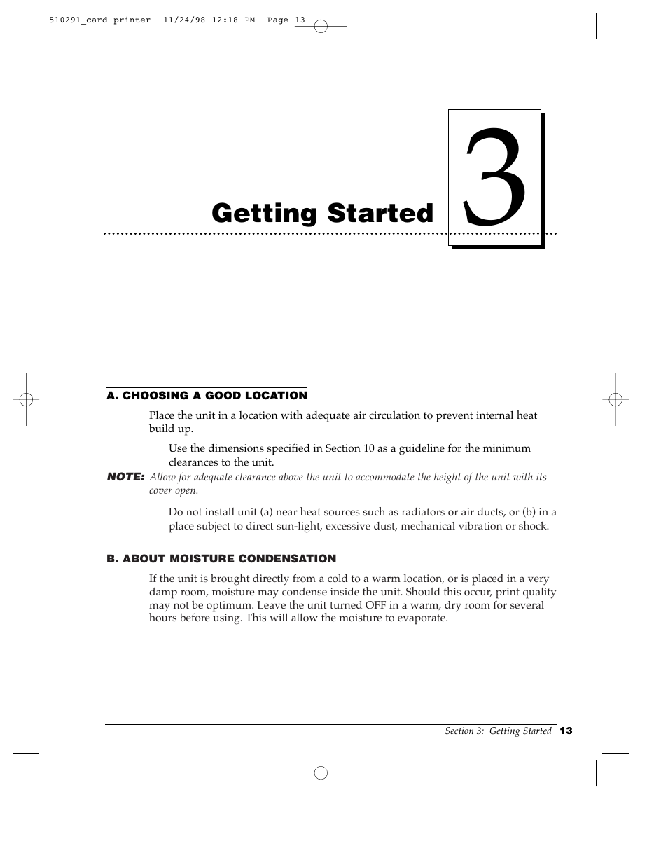 Getting started | FARGO electronic Card Printer User Manual | Page 18 / 96
