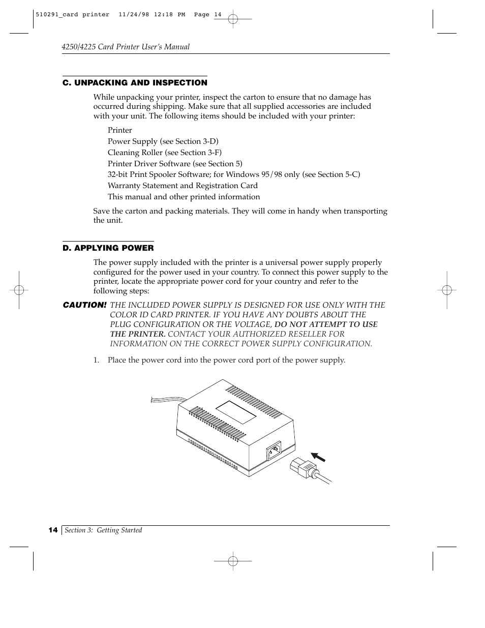 FARGO electronic Card Printer User Manual | Page 19 / 96
