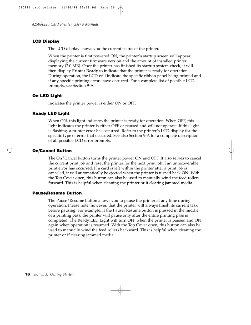 FARGO electronic Card Printer User Manual | Page 21 / 96