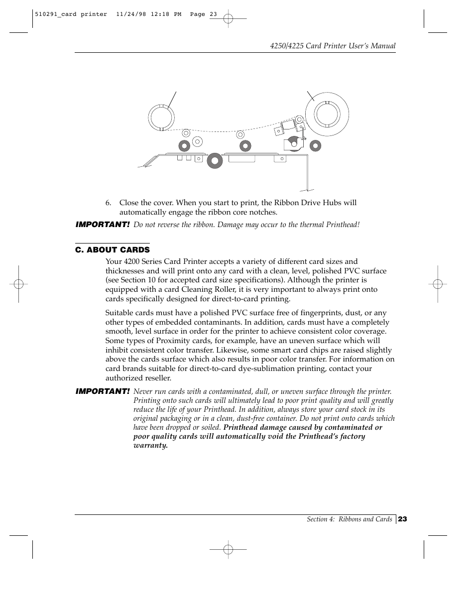 FARGO electronic Card Printer User Manual | Page 28 / 96