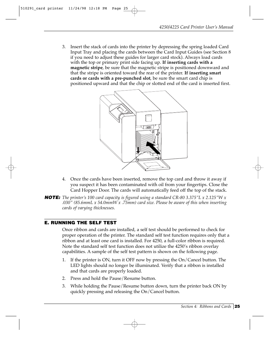 FARGO electronic Card Printer User Manual | Page 30 / 96