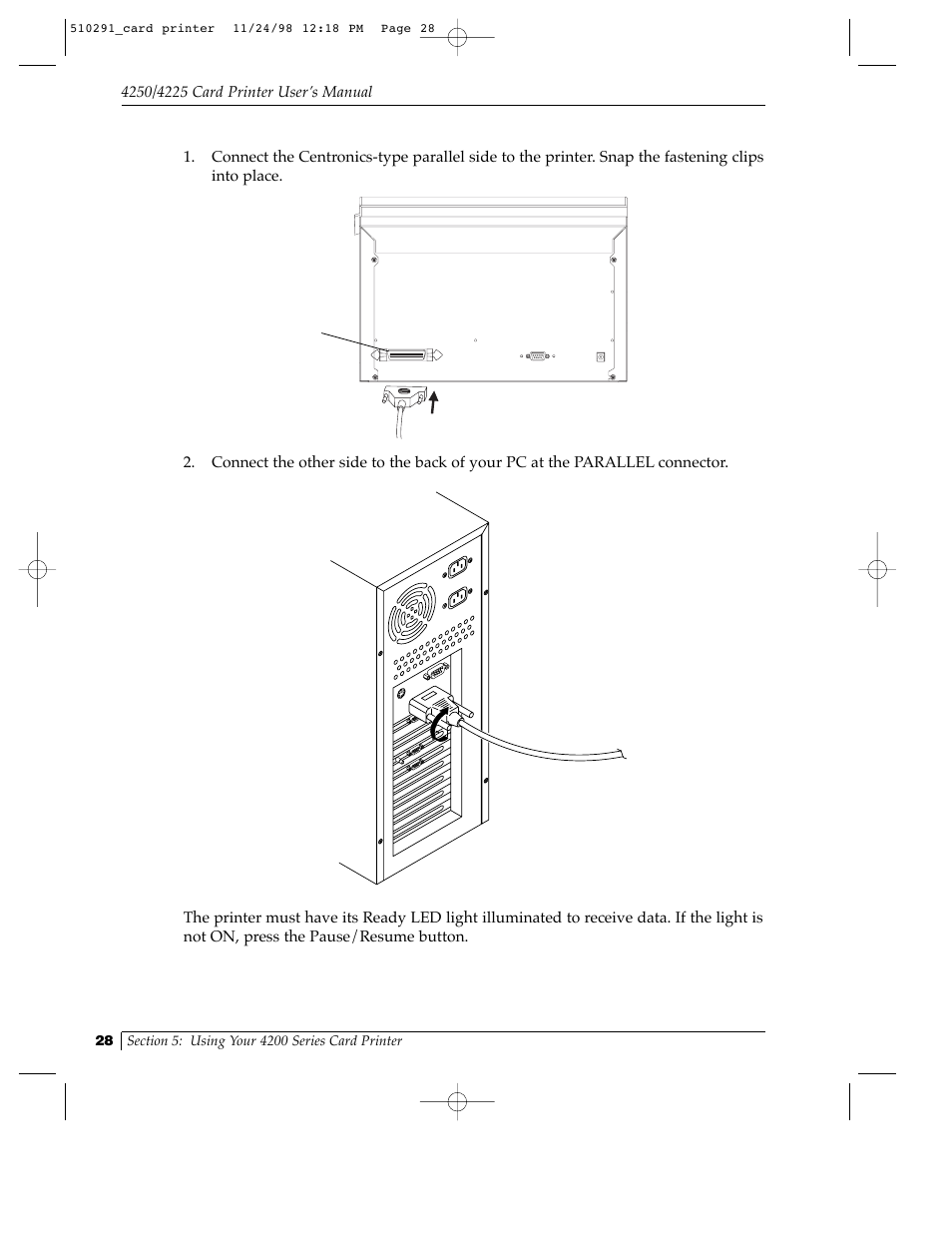 FARGO electronic Card Printer User Manual | Page 33 / 96