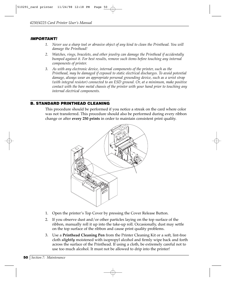 FARGO electronic Card Printer User Manual | Page 55 / 96