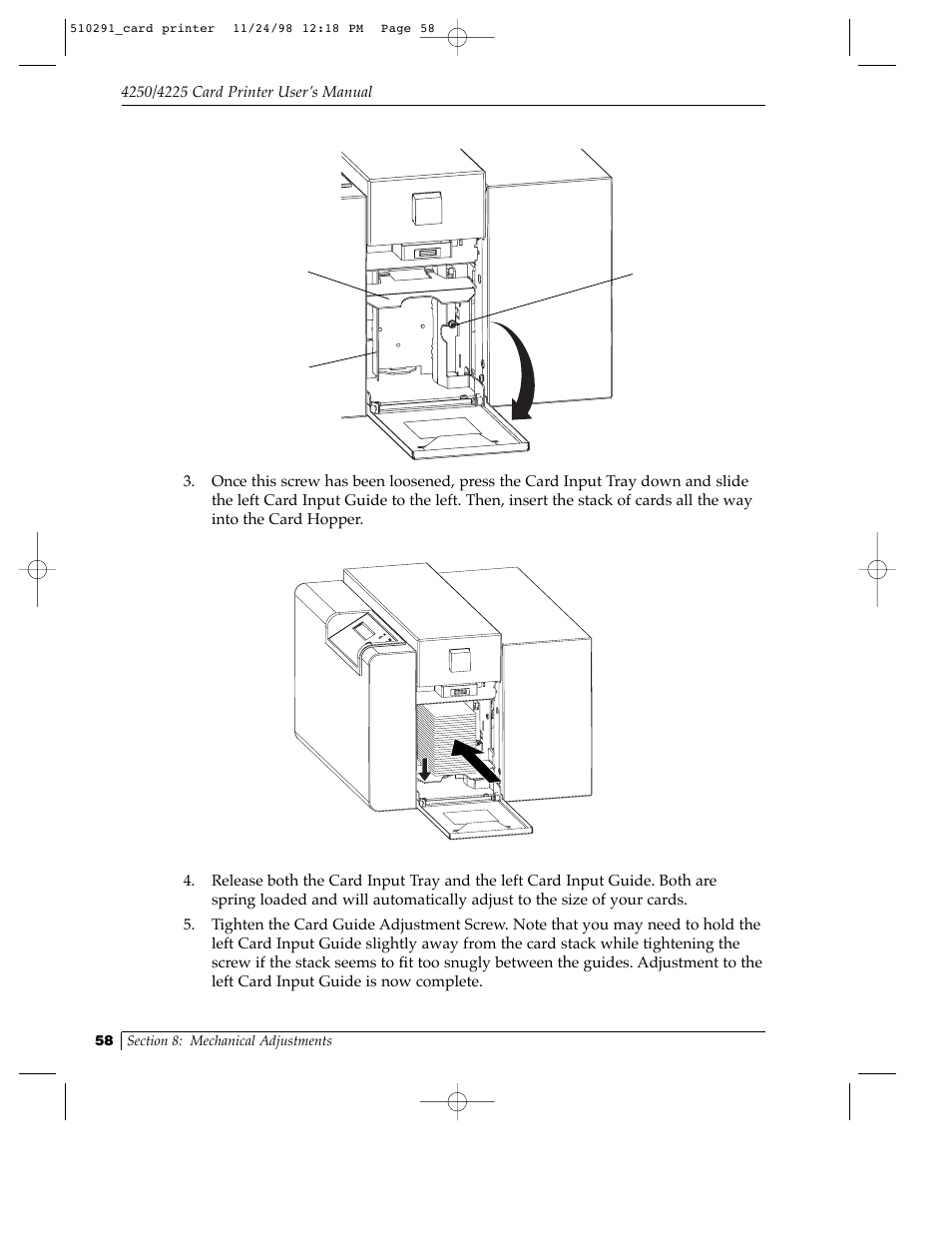 FARGO electronic Card Printer User Manual | Page 63 / 96