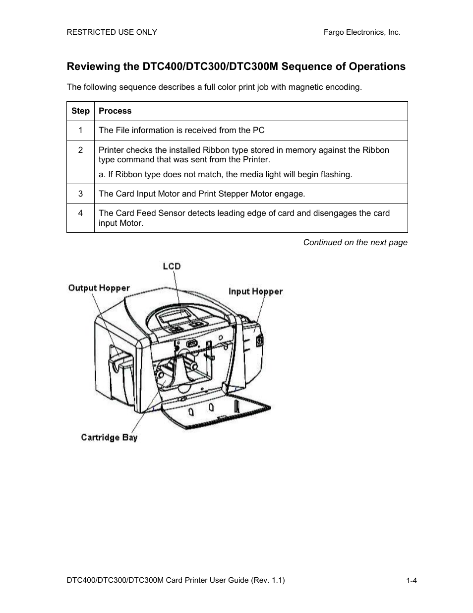 FARGO electronic DTC400 User Manual | Page 11 / 278