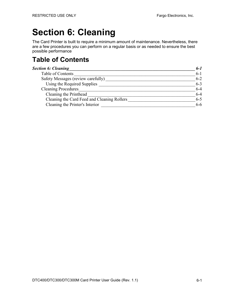 FARGO electronic DTC400 User Manual | Page 208 / 278
