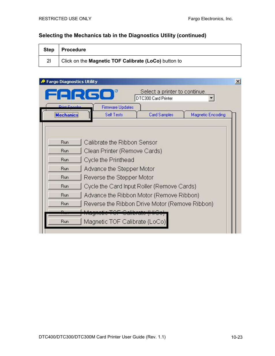 FARGO electronic DTC400 User Manual | Page 241 / 278