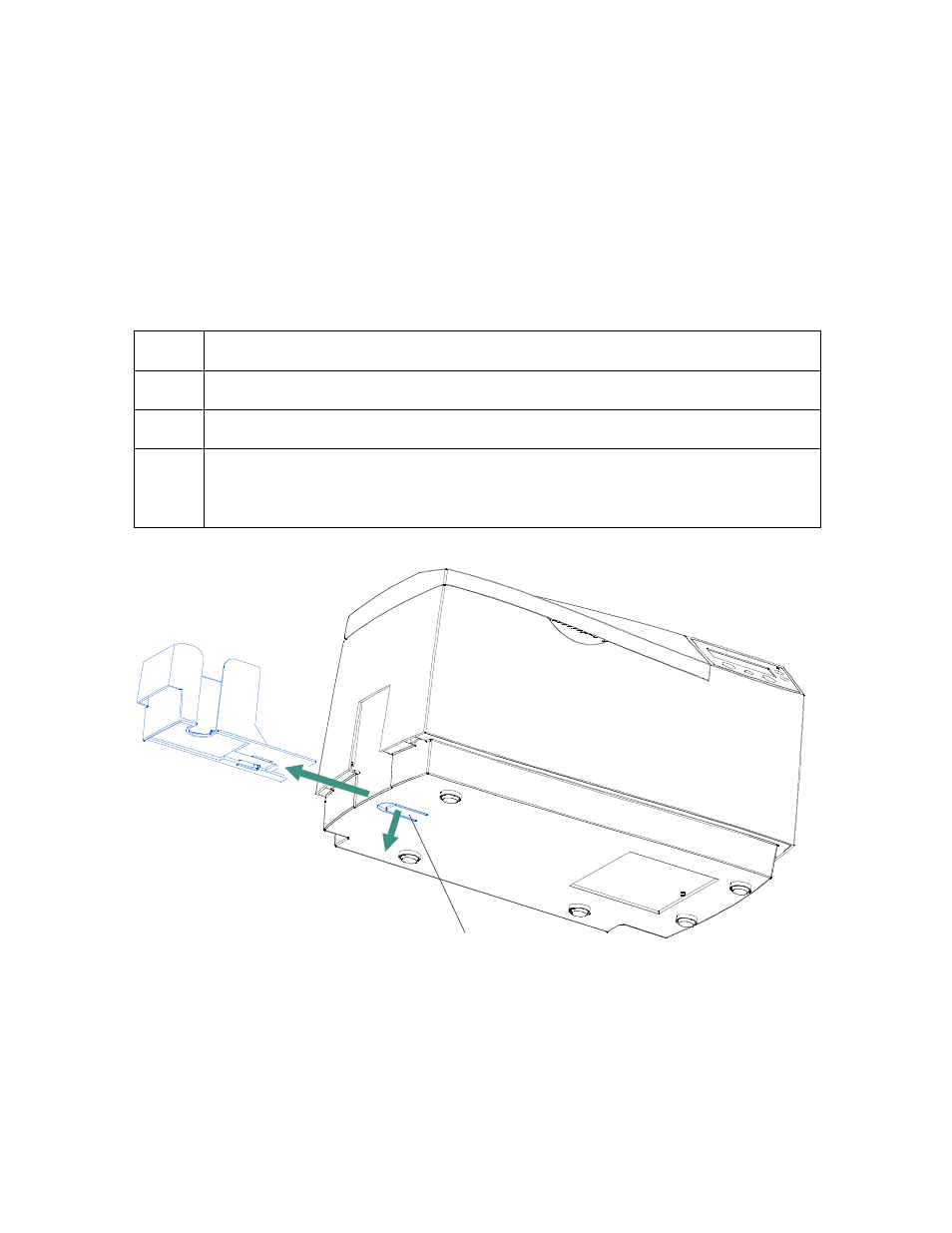 Attaching the card lamination module, Securing tab | FARGO electronic DTC500 User Manual | Page 145 / 345